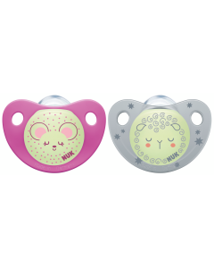 NUK Night/Day Silicone Soother (18-36mths)