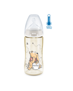 NUK Disney Winnie PPSU Bottle 300ml with Temperature Control