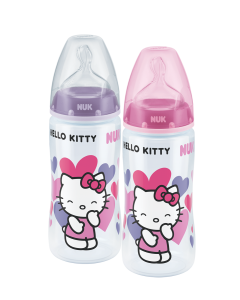 NUK Hello Kitty Twin 300ml PP Bottle Set 