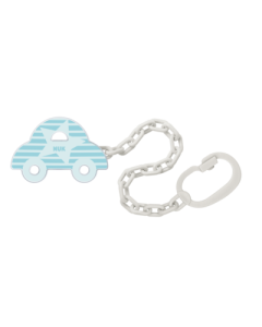 NUK Soother Chain car blue