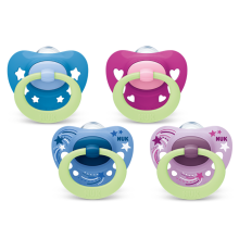 NUK Signature Night Silicone Soother